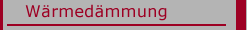 Wärmedämmung